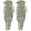 Berkfield 2 pcs Artificial Ivy Bush 90 cm Variegated 1