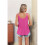Casual Spaghetti Strap Cami Rose Red Xl 7