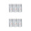 Silver Nail Polish Tinfoil Wraps Manicure Remover Scraping Tool 1