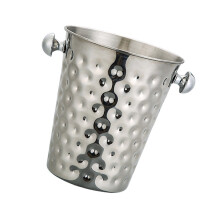 Parties Wine Bucket Beverage Tub Stainsless Steels Ice-Silver