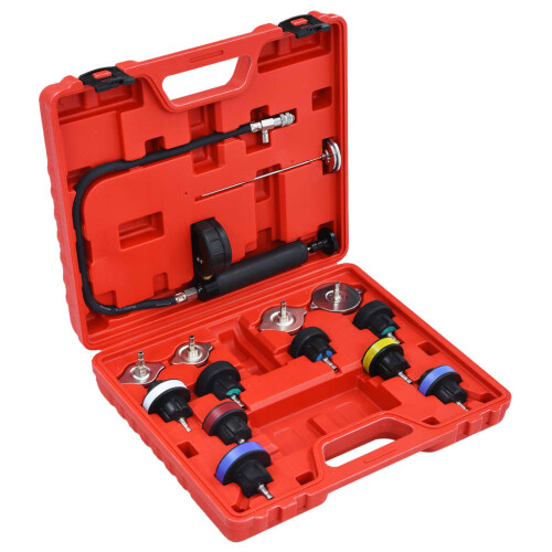 Berkfield 14 Piece Cooling System & Radiator Cap Pressure Tester