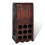 Berkfield Wooden Wine Rack for 9 Bottles with Storage 1