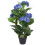 Berkfield Artificial Hydrangea Plant with Pot 60 cm Blue 1