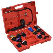 Berkfield 18 Piece Cooling System & Radiator Cap Pressure Tester
