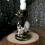 Gothic Black White Stacked Skull Resins Candle Holders For 6