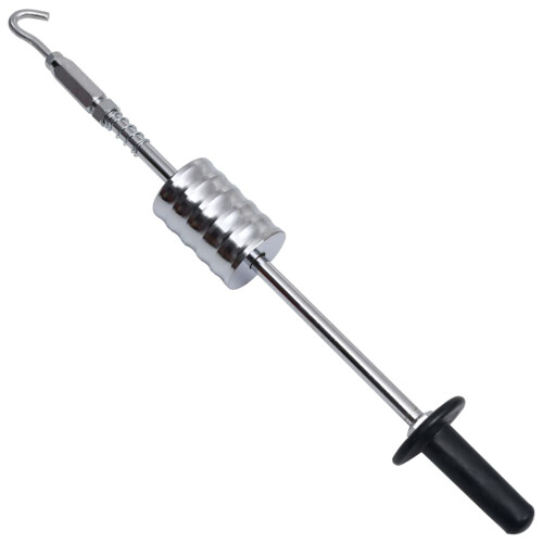 Berkfield Slide Hammer with Hook 65 cm Carbon Steel