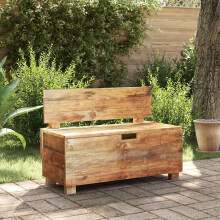 Berkfield Bench Solid Mahogany Wood 86x40x60 cm