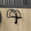 Berkfield Bridle Rack Wall Mounted Black Iron 1
