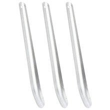 Berkfield Horse Sweat Scrapers 3 pcs Silver Aluminium