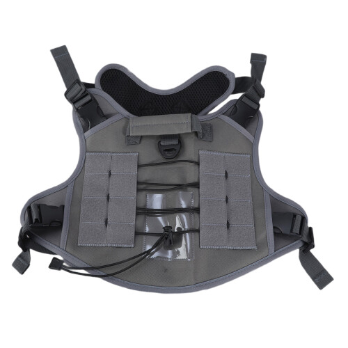 Reflective Outdoor Dog Harness Water Resistant-Gray L
