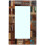 Berkfield Mirror Solid Reclaimed Wood 80x50 cm 1