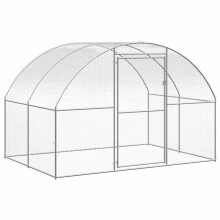 Berkfield Outdoor Chicken Coop 3x2x2 m Galvanised Steel