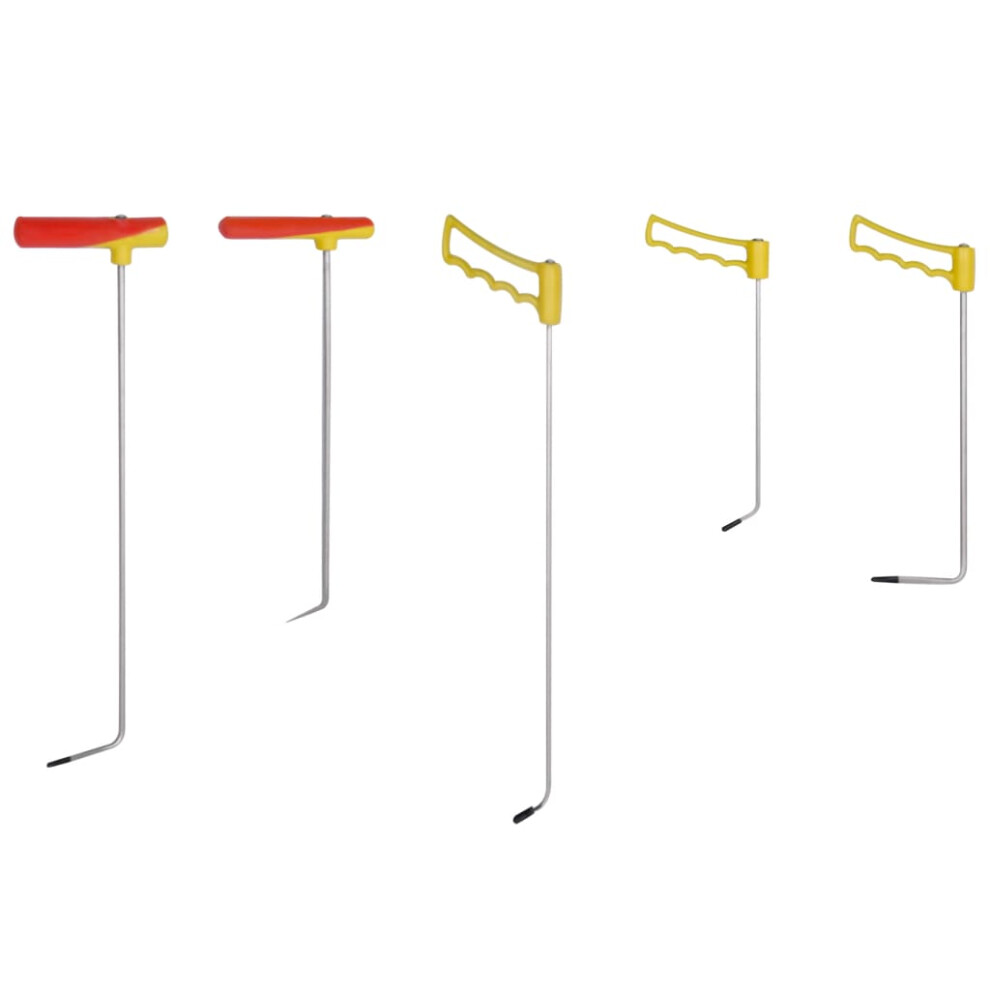 Berkfield 5 Piece Paintless Dent Repair Set Spring Steel 393246923203