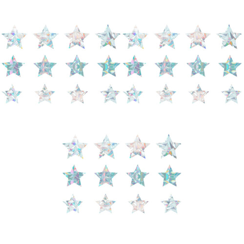 36Pcs Multi Color DIY Static Window Cling Decals for Glass Bird Safety 1