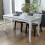 Berkfield Dining Table 116x66x76 cm High Gloss White 1