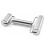 Double-Headed Rolling Stick Tainless Steel Pin Child Biscuits Roller 1