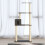 Berkfield Cat Tree with Sisal Scratching Posts Dark Grey 147 cm 1