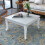Berkfield Coffee Table 80x80x42 cm High Gloss White 1