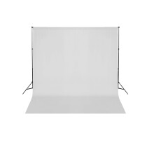 Berkfield Backdrop Support System 600x300 cm White