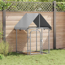 Berkfield Outdoor Dog Kennel with Roof 100x100x150 cm