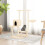 Berkfield Cat Tree with Sisal Scratching Posts Cream 94.5 cm 1