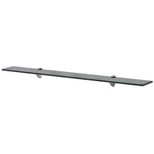 Berkfield Floating Shelf Glass 90x10 cm 8 mm