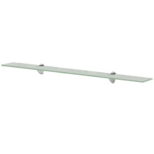 Berkfield Floating Shelf Glass 90x10 cm 8 mm