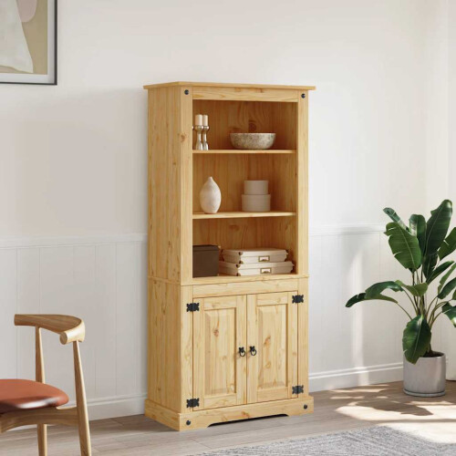 Berkfield Cupboard Mexican Pine Corona Range 80x40x170 cm