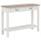 Berkfield Console Table White 110x35x80 cm Wood 1