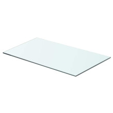 Berkfield Shelf Panel Glass Clear 60x30 cm