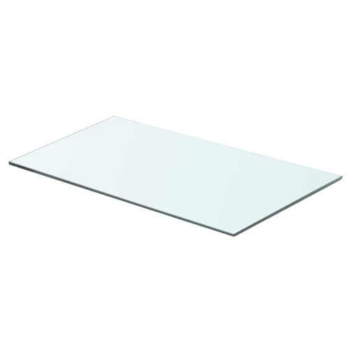Berkfield Shelf Panel Glass Clear 60x30 cm