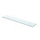 Berkfield Shelf Panel Glass Clear 70x12 cm 1