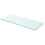 Berkfield Shelf Panel Glass Clear 70x30 cm 1