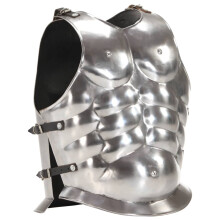 Berkfield Roman Soldier Body Armour Cuirass Replica LARP Silver Steel