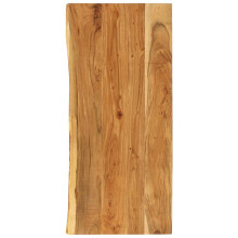 Berkfield Bathroom Vanity Top Solid Acacia Wood 140x52x3.8 cm
