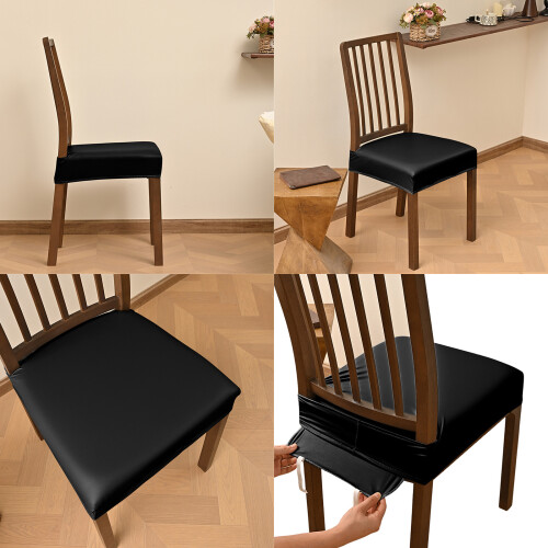 Elastics Stool Slipcover Waterproofs Coating-champagne 1