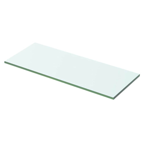 Berkfield Shelf Panel Glass Clear 50x15 cm