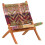 Berkfield Folding Chindi Chair Multicolours Fabric 1