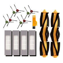 15Pcs for  Deebot OZMO 920 950 T5 T8 T9 Series Robot Vacuum Cleaner Main Side Brush HEPA Filter Accessories Kit