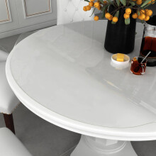 Berkfield Table Protector Transparent ò 90 cm 1.6 mm PVC
