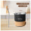 Stainless Steels Coffee Cup 420ml Capacity Dishwasher-Black 5