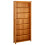 Berkfield 7-Tier Bookcase 90x22.5x200 cm Solid Oak Wood 1