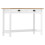 Berkfield Console Table Hill with 2 Drawers 110x45x74 cm Solid Pine Wood 1