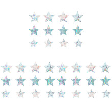 36Pcs Multi Color DIY Static Window Cling Decals for Glass Bird Safety