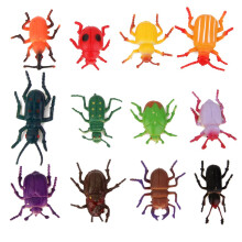 12 Pack Fake Insect Toy Set – Realistic Beetle Prank Toys for Kids and Adults Party Favors