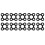 Berkfield Mat Connectors 10 pcs Rubber Black 1