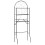 Berkfield Toilet Rack Black 60x33x174 cm 1