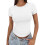 Short Sleeve Y2k Tee White L 1