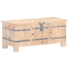 Berkfield Chest 90x40x40 cm Solid Acacia Wood