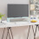 Berkfield TV Stand/Monitor Riser Glass Green 60x25x11 cm 1